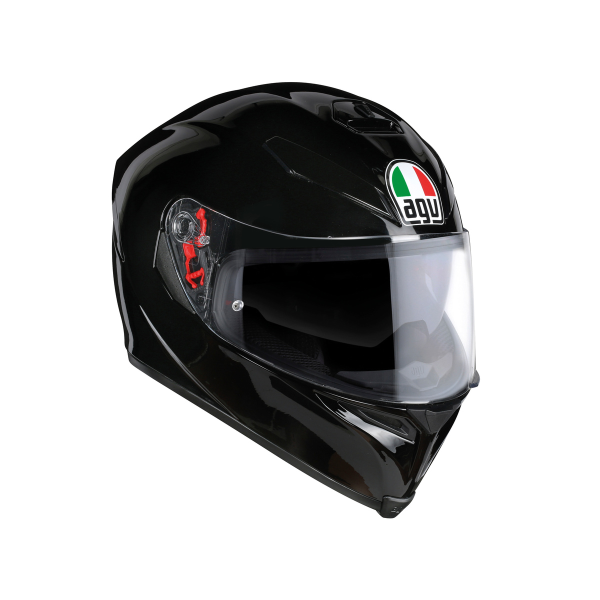AGV K-5 S Mono Black Helmet (Asian fit) FREE HEVIK HELMET BAG
