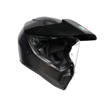 AGV AX9 Matt Carbon Helmet (FREE HEVIK HELMET BAG)