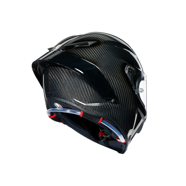 AGV Pista GP RR Solid Glossy Carbon Helmet (Asian fit) FREE HEVIK HELMET BAG - Image 6