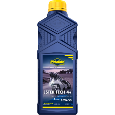 Putoline Ester Tech 4+ 10W-50 - 1 Litre Bottle (BUY 2 GET 1 FREE )