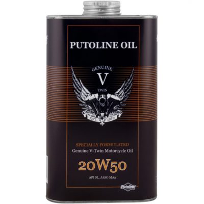 Putoline Genuine V-Twin 20W-50 - 1 Litre Tin (BUY 2 GET 1 FREE )