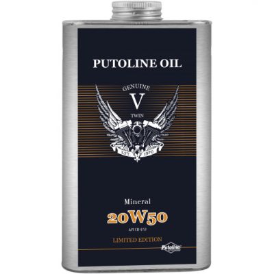 Putoline Genuine V-Twin Mineral 20W-50 - 1 Litre Tin