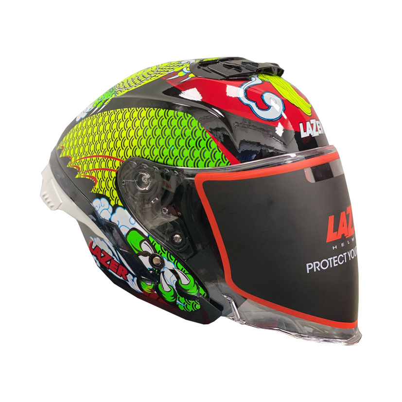 Lazer Tango SR Evo Green Dragon Helmet