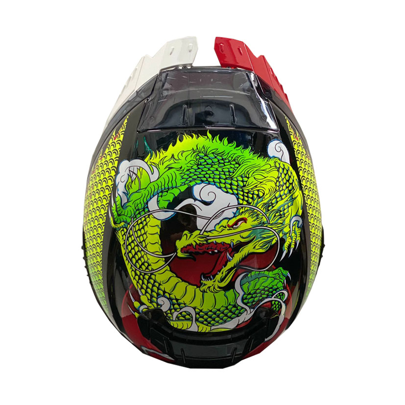 Lazer Tango SR Evo Green Dragon Helmet - Image 5