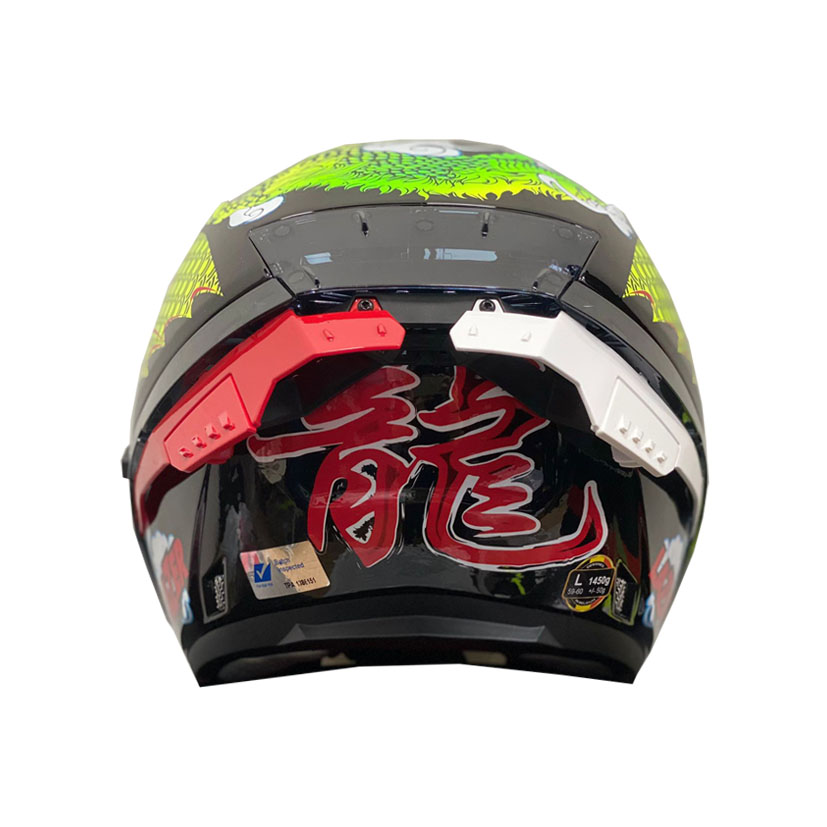 Lazer Tango SR Evo Green Dragon Helmet - Image 6