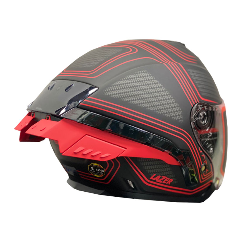 Lazer Tango SR Evo Spacewar Helmet (FREE HEVIK HELMET BAG) - Image 3
