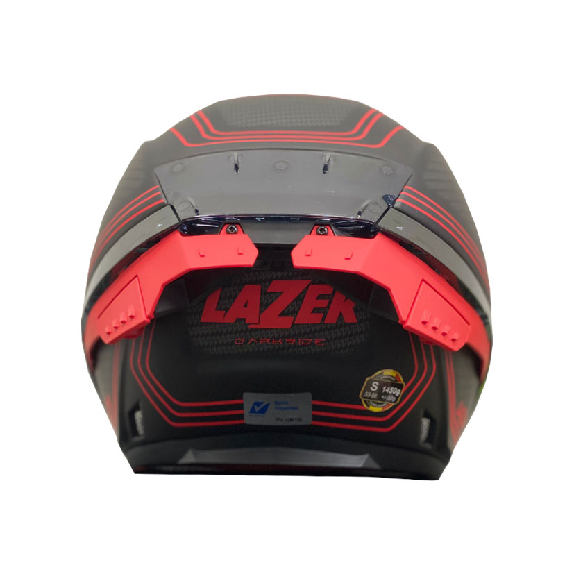 Lazer Tango SR Evo Spacewar Helmet (FREE HEVIK HELMET BAG) - Image 6