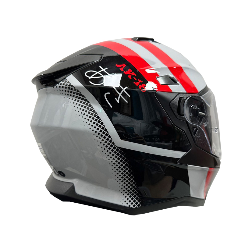 AKI AK-18 Abanchuru Tenko Helmet (FREE HEVIK HELMET BAG) - Image 8