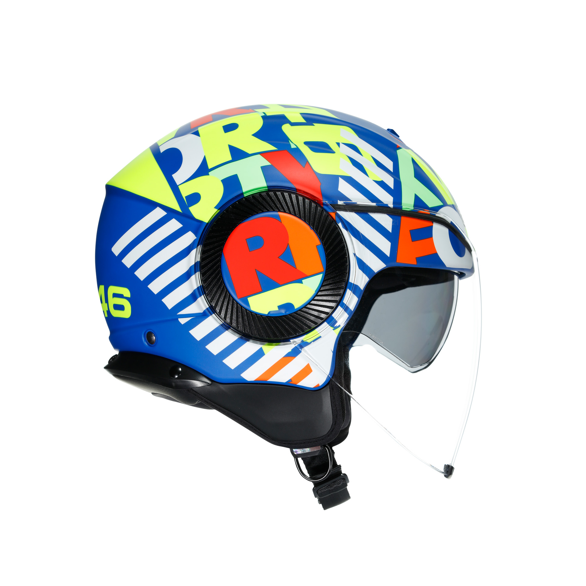 AGV Orbyt Top Metro 46 Helmet (FREE HEVIK HELMET BAG) - Image 4