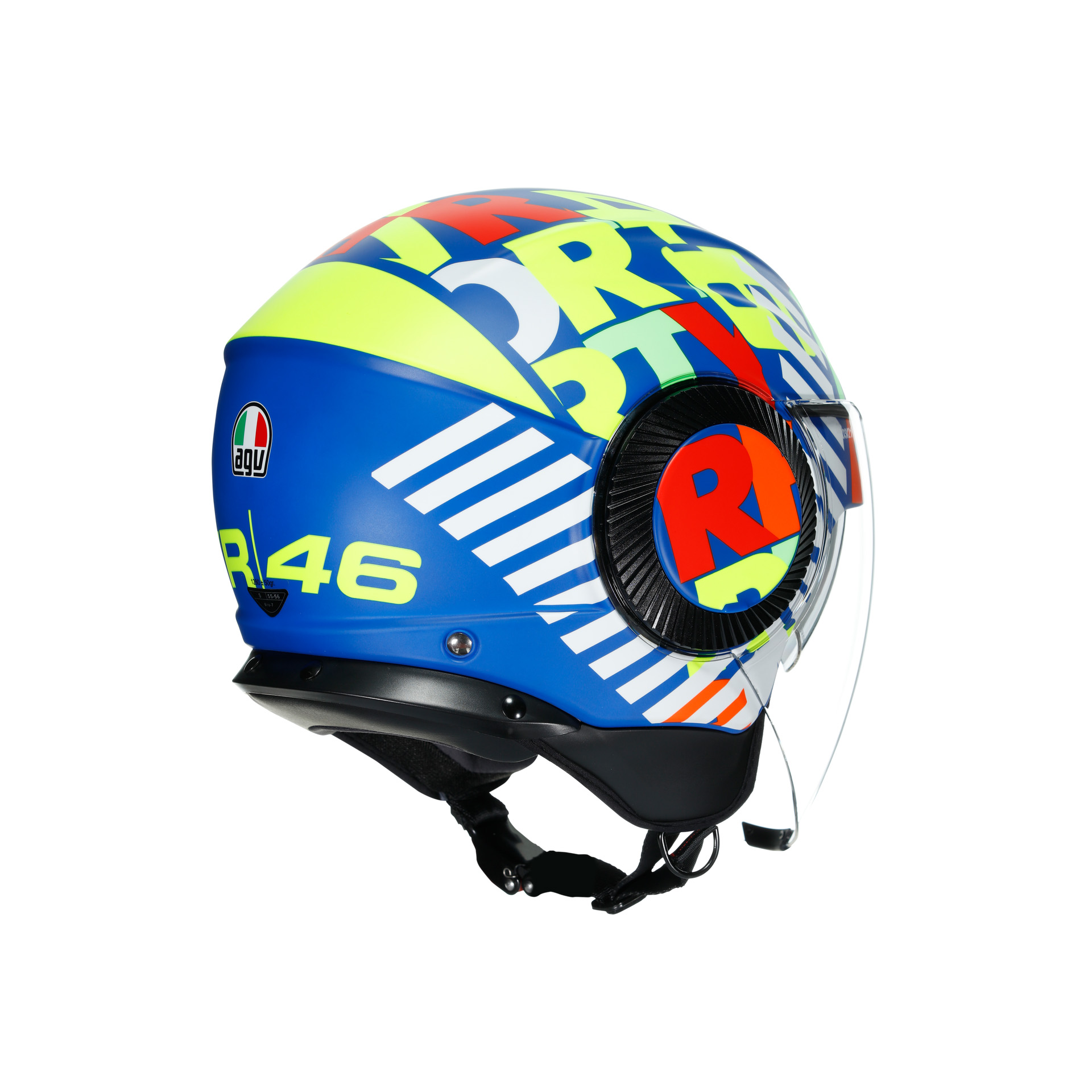 AGV Orbyt Top Metro 46 Helmet (FREE HEVIK HELMET BAG) - Image 6