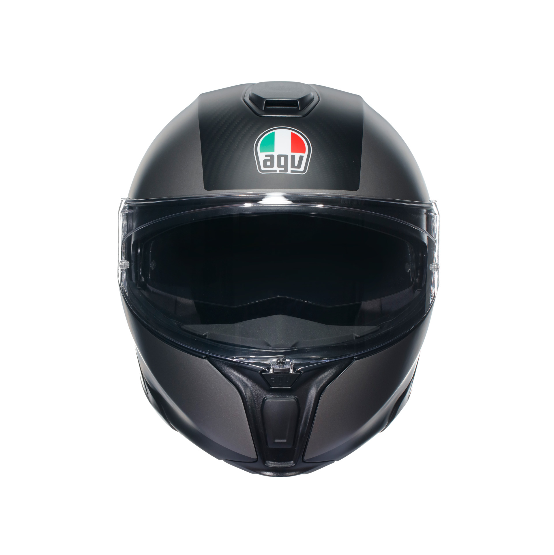 AGV Sportmodular Overlay Carbon Helmet Asian fit (FREE HEVIK HELMET BAG) - Image 2