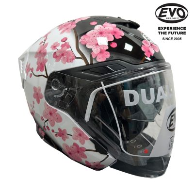 EVO RS9 Sakura Helmet (EVO RS9 HELMET & HEVIK HELMET BAG)