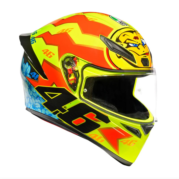 AGV K1 S Top Rossi 2001 Helmet (Asian fit) FREE HEVIK HELMET BAG