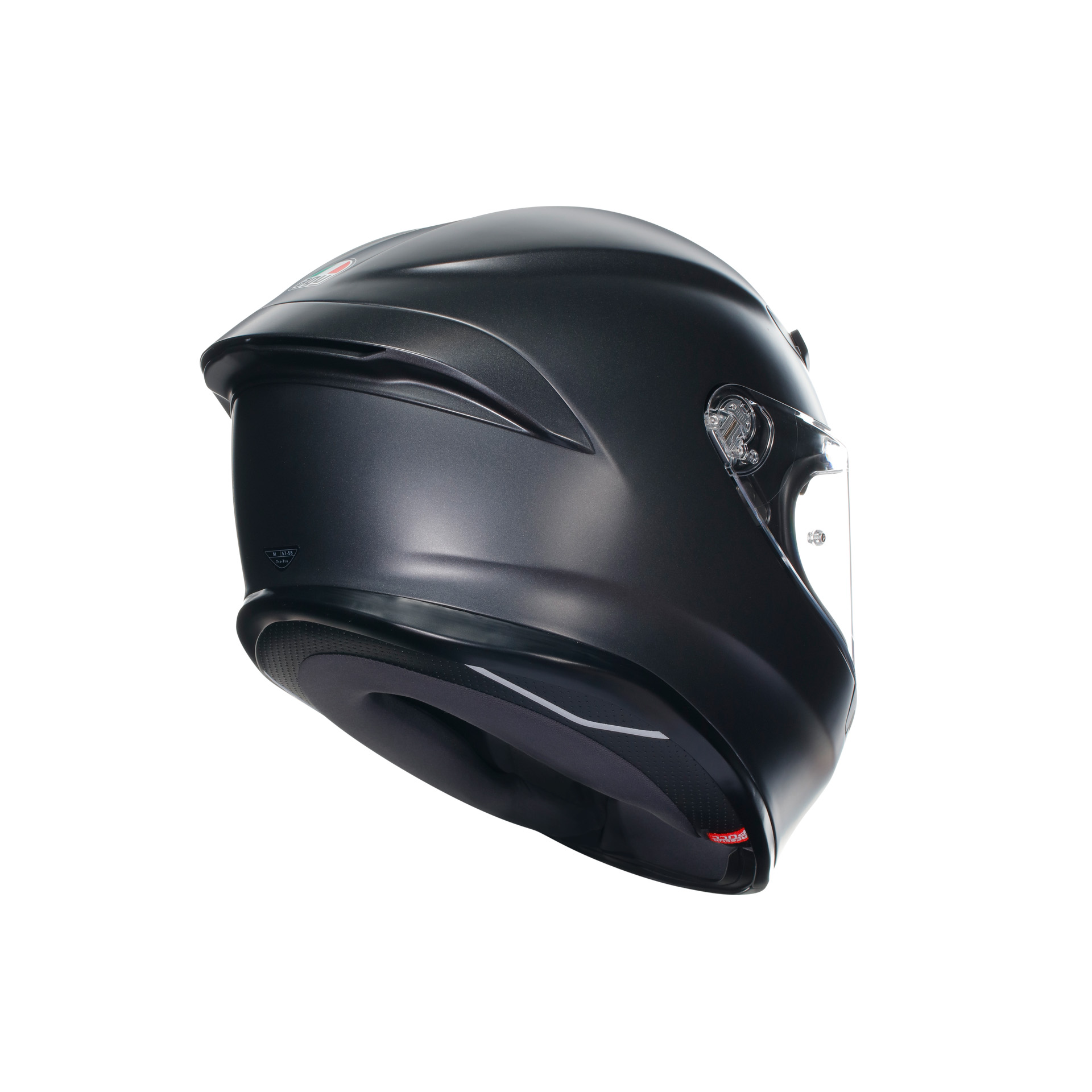 AGV K6 S Solid Helmet (Asian fit) FREE SENA 60 MESH/BLUETOOTH INTERCOM & HEVIK HELMET BAG - Image 5