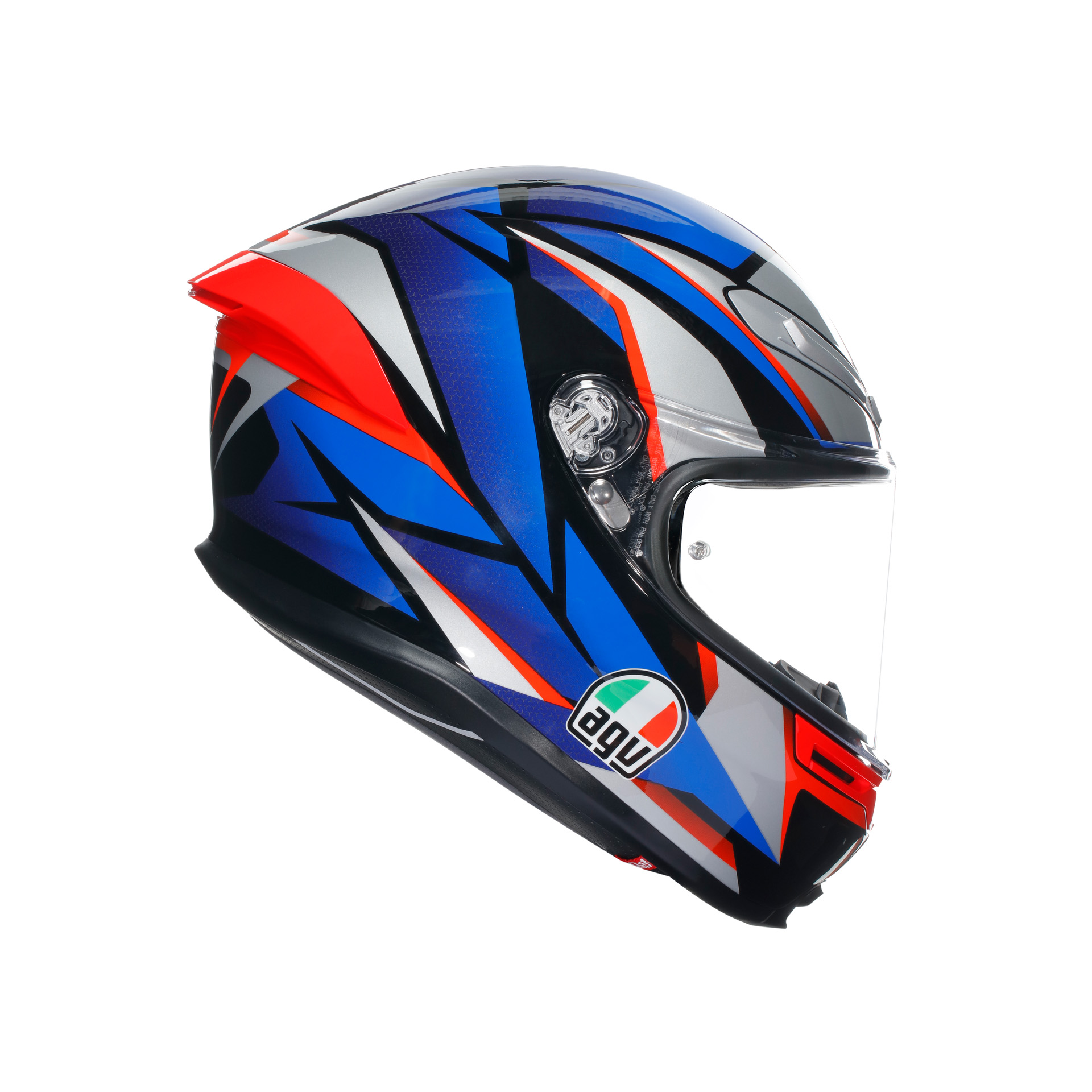 AGV K6 S Multi Slashcut Helmet (Asian fit) FREE HEVIK HELMET BAG - Image 3