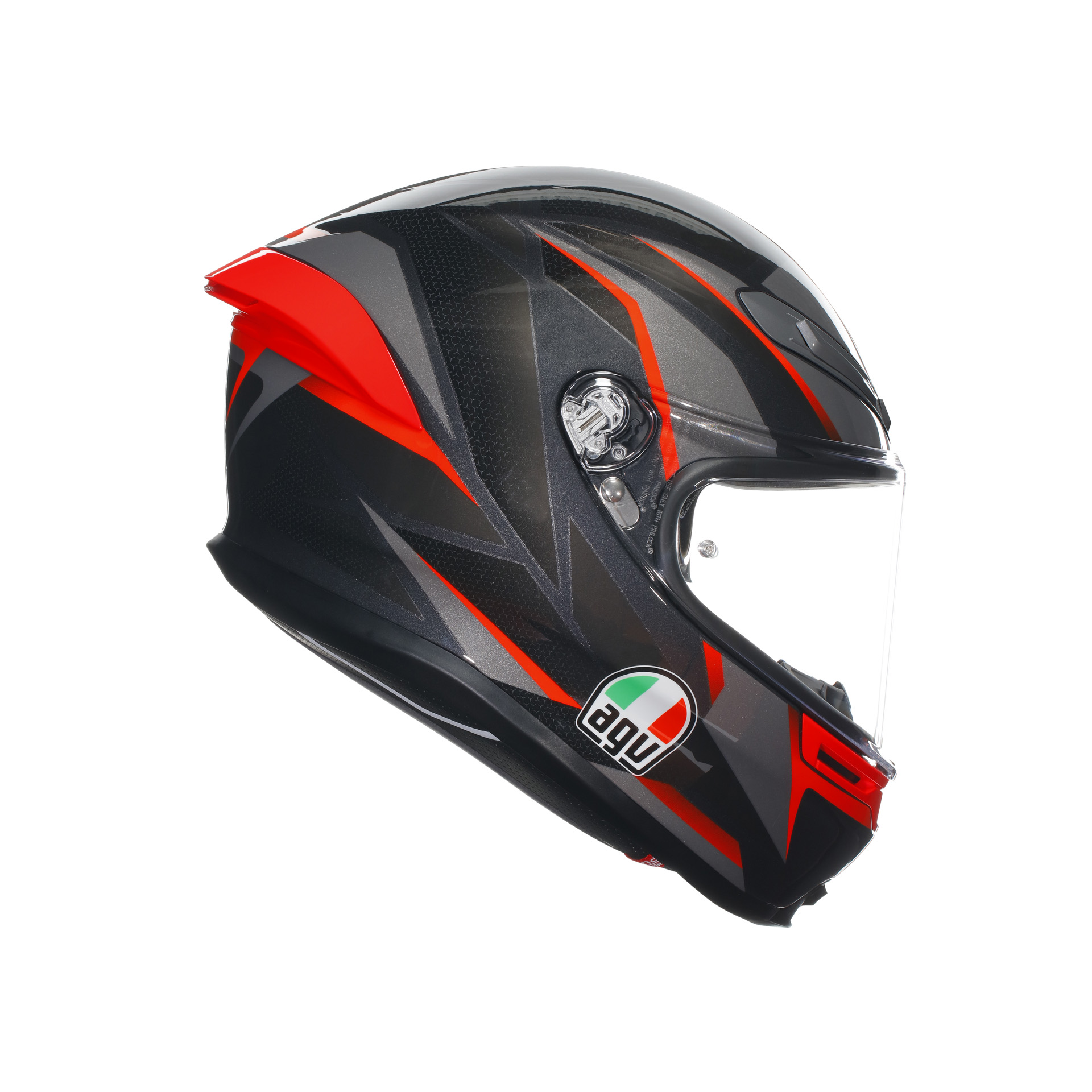 AGV K6 S Multi Slashcut Helmet (Asian fit) FREE HEVIK HELMET BAG - Image 3