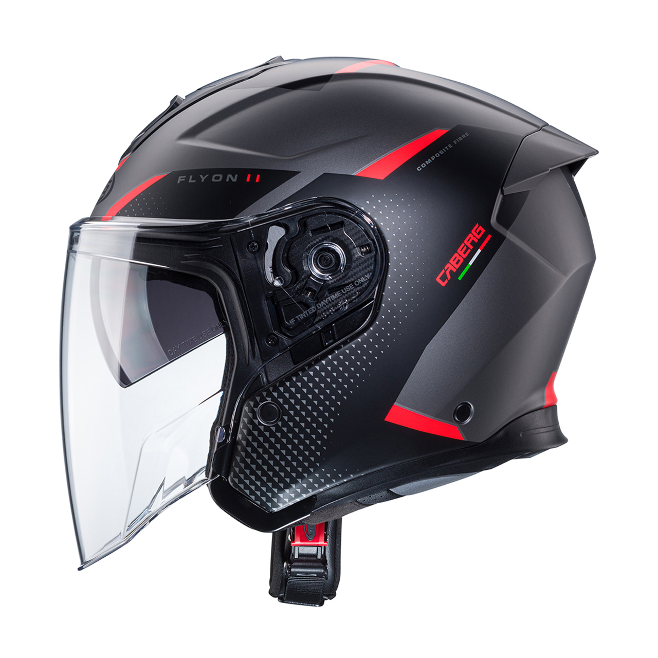 Caberg Flyon II Multi Boss Helmet (FREE PARANI M10 INTERCOM & HEVIK HELMET BAG) - Image 3