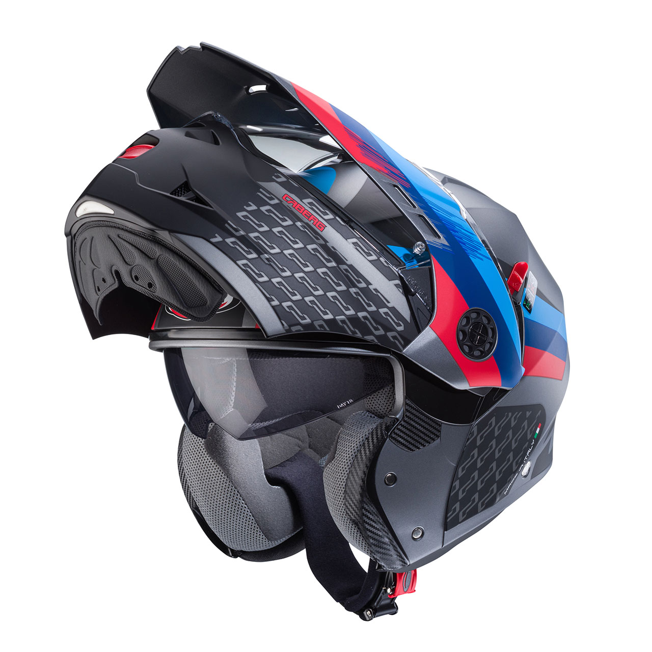 Caberg Tourmax X Sarabe Helmet (FREE PARANI M10 BLUETOOTH INTERCOM & HEVIK HELMET BAG) - Image 3