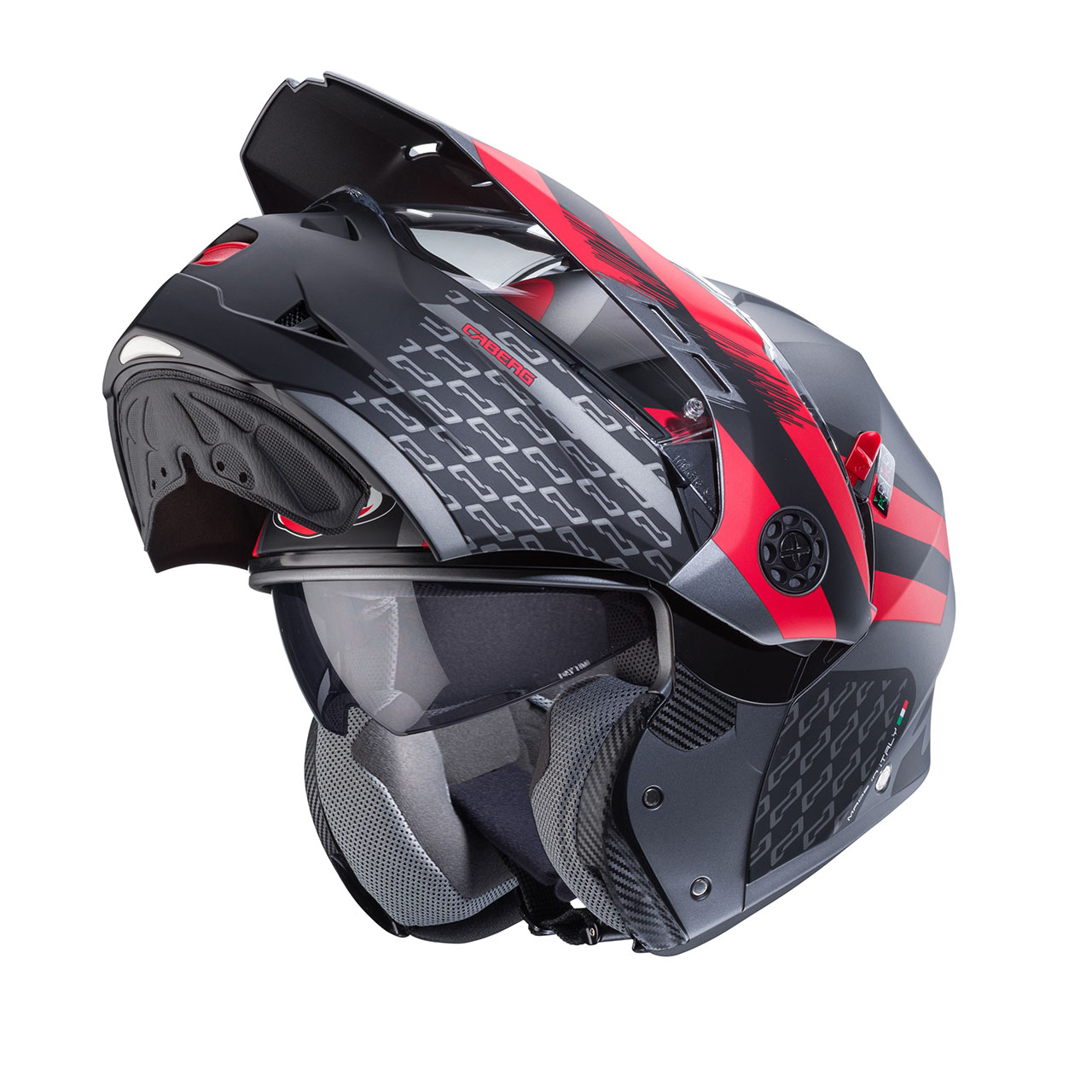 Caberg Tourmax X Sarabe Helmet (FREE PARANI M10 BLUETOOTH INTERCOM & HEVIK HELMET BAG) - Image 3