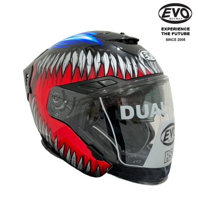 EVO RS9 Demon II Helmet (FREE EVO RS9 HELMET & HEVIK HELMET BAG)