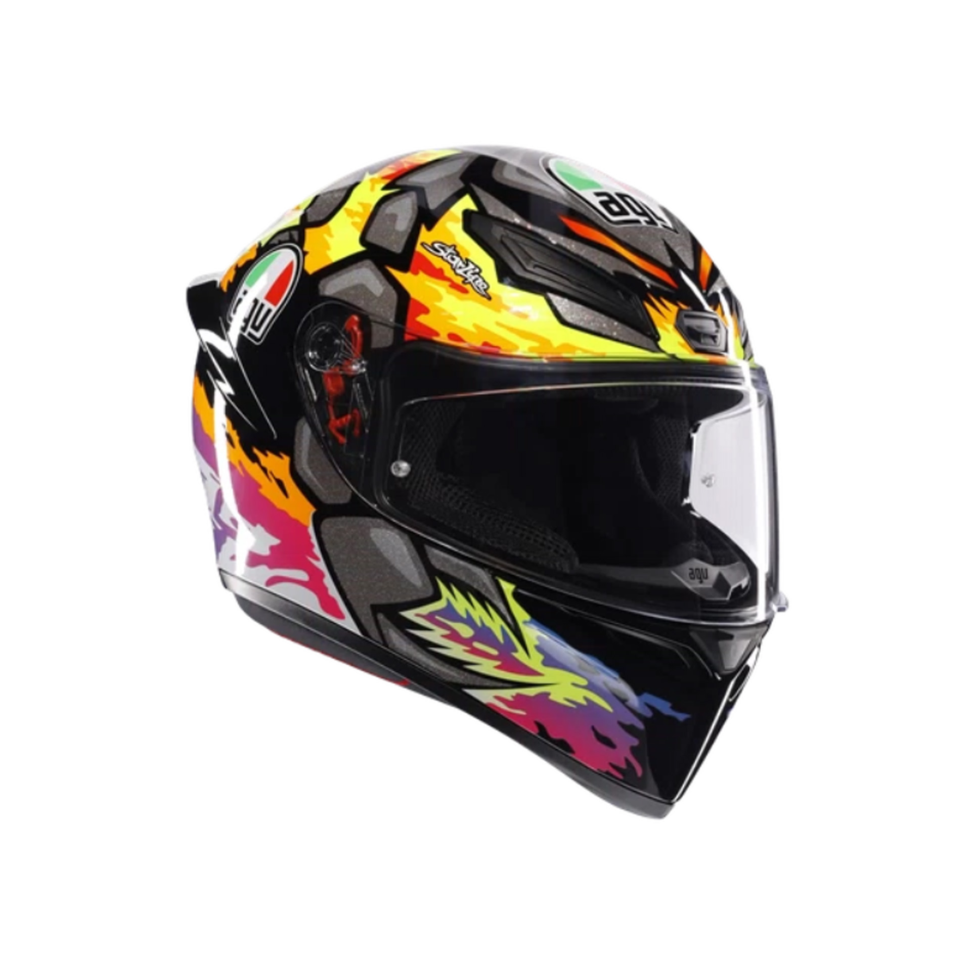 AGV K1 S Top Bezzecchi 2023 Helmet (Asian fit) FREE HEVIK HELMET BAG