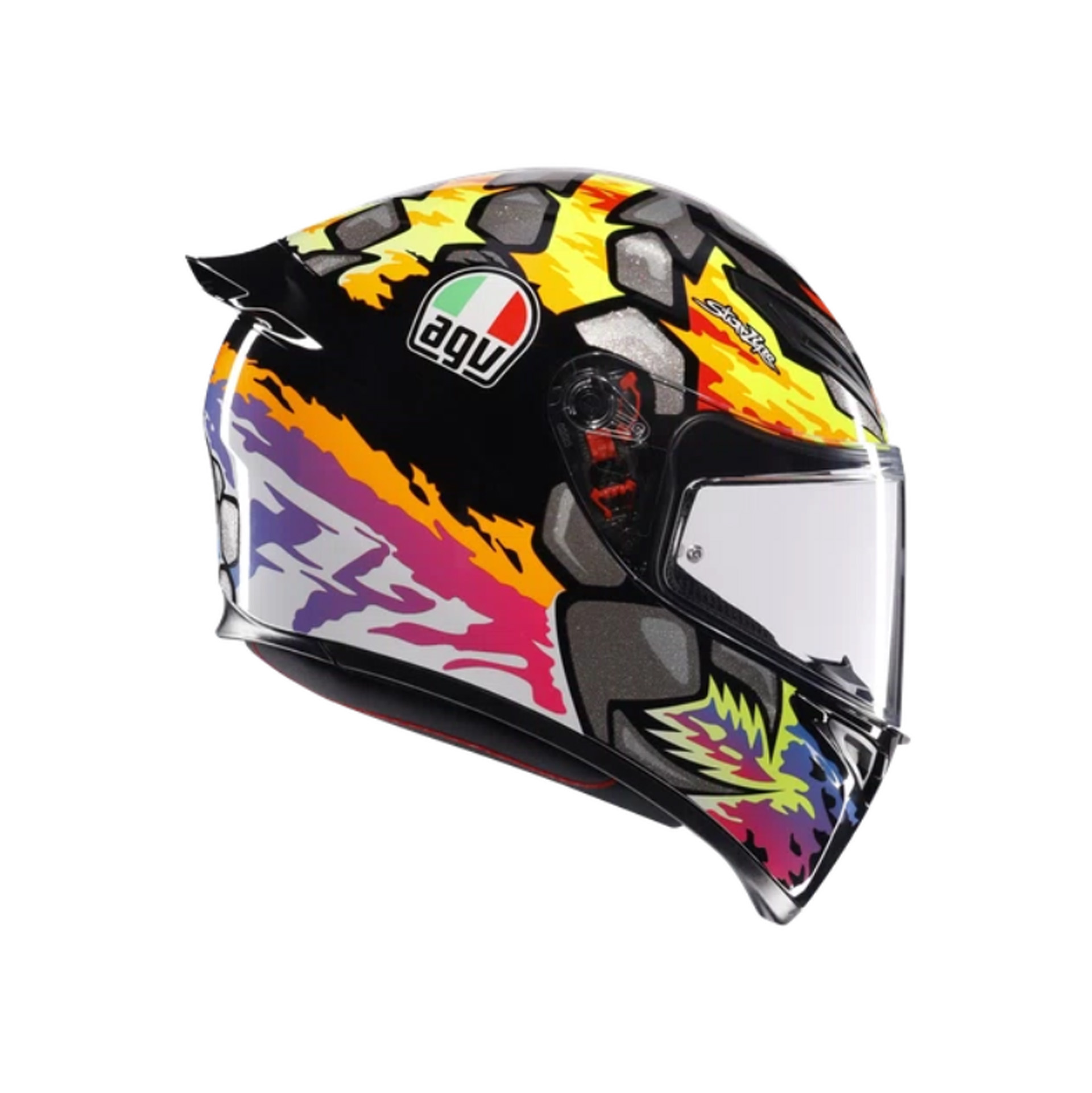 AGV K1 S Top Bezzecchi 2023 Helmet (Asian fit) FREE HEVIK HELMET BAG - Image 3